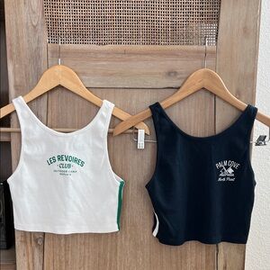 Zara Kids Varsity Text Tank Tops Bundle